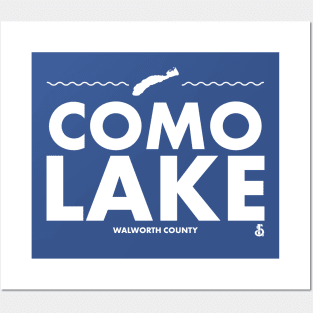 Walworth County, Wisconsin - Como Lake Posters and Art